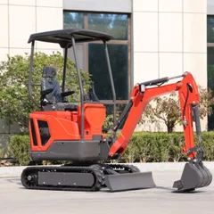 出口版17微型挖掘机，适用于建筑，农场，园林绿化