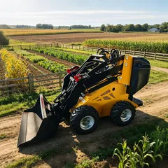 Cheapest Epa Euro5 Skid Steer Bucket Loader Multifunctional Mini Loader FactoryPrice Stand On Skid Steer Loader With Bucket