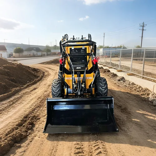 Cheapest Epa Euro5 Skid Steer Bucket Loader Multifunctional Mini Loader FactoryPrice Stand On Skid Steer Loader With Bucket