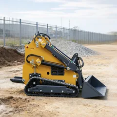 Chinese Manufacturer Mini Skid Steer Loader For Sale Farm Use Skid Steer Loader FastDelivery Multifunctional Wheel loaders