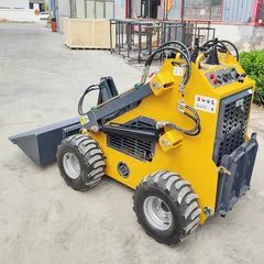 Garden Mini Wheel Skid Steer Loader Customized Farm Skid Steer Loader Factory Hot Sale Skid Steer Loader Euro 5 CE EPA