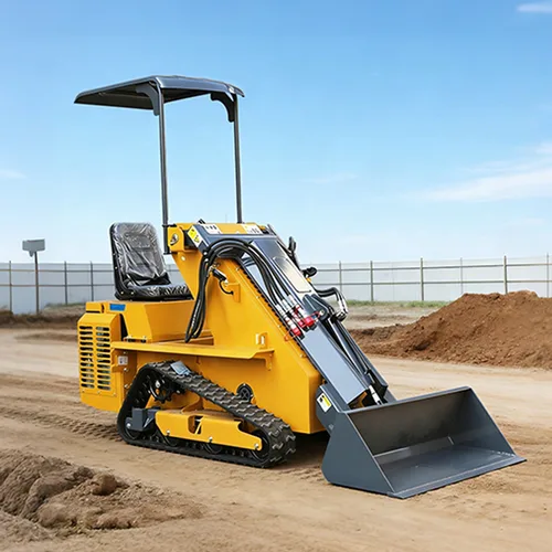 Mini Skid Steer Loader For Home Orchard Farm Skid Steer Loader With TrackCustomize Multifunctional Crawler Mini Loaders