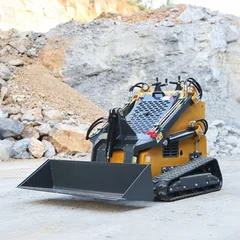 Chinese Manufacturer Mini Skid Steer Loader For Sale Farm Use Skid Steer Loader FastDelivery Multifunctional Wheel loaders