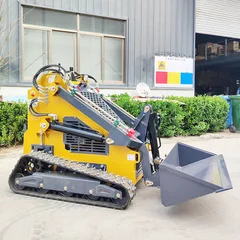 Garden Mini Wheel Skid Steer Loader Customized Farm Skid Steer Loader Factory Hot Sale Skid Steer Loader Euro 5 CE EPA