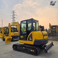 Used Komatsu56 Mini Crawler Excavator
