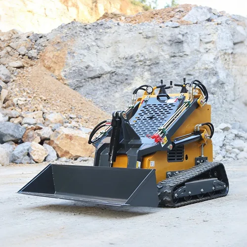 Multifunctional   Skid Steer Loader Fast Delivery Crawler Wheel Mini Loaders High Quality Small Skid Steer Loader Customize