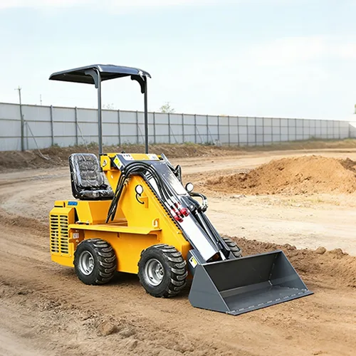 Mini Skid Steer Loader For Home Orchard Farm Skid Steer Loader With TrackCustomize Multifunctional Crawler Mini Loaders