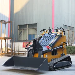 Chinese Manufacturer Mini Skid Steer Loader For Sale Farm Use Skid Steer Loader FastDelivery Multifunctional Wheel loaders