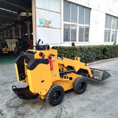 Compact Skid Steer Loader Seated Operation S750  Multifunctional Mini Loader Fast Delivery Cheap Small Skid Steer Loader Price