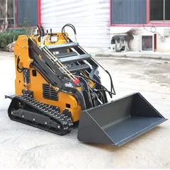 Fast Delivery Mini Loaders Machine Multifunctional Small Wheel Loader XERTHYSMini Skid Steer Loader With Attachments