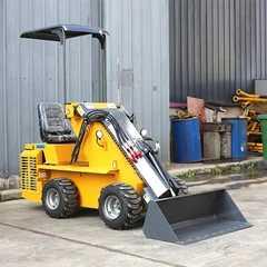 Customize Small Skid Steer Loader Track Wheel Ce/Epa/Euro5 Mini Skid Steer Loader With Bucket Multifunctional Skid Steer Loader