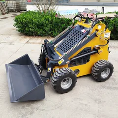 Chinese Manufacturer Mini Skid Steer Loader For Sale Farm Use Skid Steer Loader FastDelivery Multifunctional Wheel loader