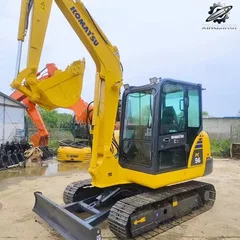 Used Komatsu56 Mini Crawler Excavator