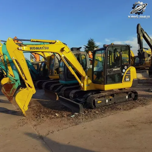 Used Komatsu56 Mini Crawler Excavator