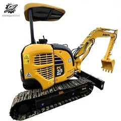 Used Komatsu35 Mini Crawler Excavator