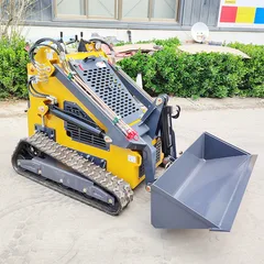 Chinese Manufacturer Mini Skid Steer Loader For Sale Farm Use Skid Steer Loader FastDelivery Multifunctional Wheel loader