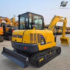Used Komatsu56 Mini Crawler Excavator