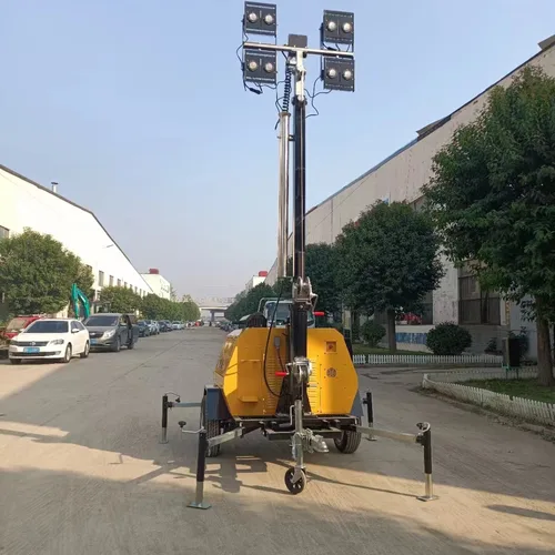 移动式起重工程照明车、户外施工应急照明车、机场和码头拖车式照明车