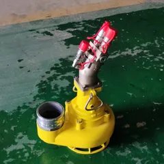 Hydraulic slurry pump with large displacement, high flow rate, and high head; stainless steel hydraulic sewage pump for dredging and sewage