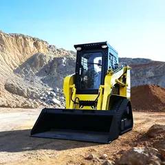 Customized Skid Steer Loader For Sale Fast delivery Track Crawler Skid Steer LoaderMultifunction Agricultural Skid Steer Loade