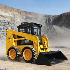 Factory Price Mini Skid Steer Loader Euro 5 CE EPA Multifunctional Fully Hydraulic MiniLoader Skid Steer With Attachments