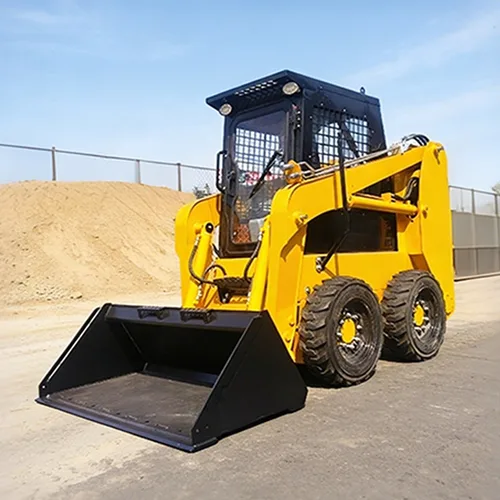 Mini Skid Steer Loader With Powerful Engine Ideal For Narrow Spaces Heavy DutyWork Skid Steer Loader Hydraulic Wheel Loaders