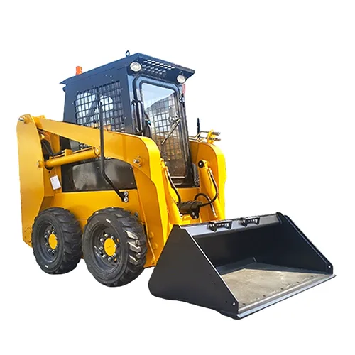 Mini Skid Steer Loader With Powerful Engine Ideal For Narrow Spaces Heavy DutyWork Skid Steer Loader Hydraulic Wheel Loaders