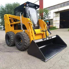 Cheap Steer Skid Loader Agricultural CE EPA Mini Skid Steer Loader For Sale FastDelivery Skid Steer Loader With Attachments