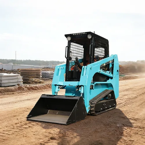 Construction Track Skid Steer Loader 850KG 950KG 1000KG Mini Skid Steer LoaderCustomized Farm Crawler Skid Steer Loaders