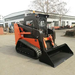 Fast delivery CE EPA EURO5 Skid Steer Loader Mini Skid Steer Small Garden Loader Hydraulic Tracked Skid Steer Loader for Sale