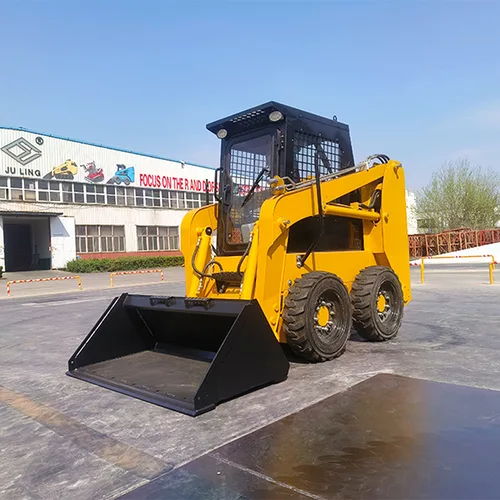 Mini Skid Steer Loader With Powerful Engine Ideal For Narrow Spaces Heavy DutyWork Skid Steer Loader Hydraulic Wheel Loaders
