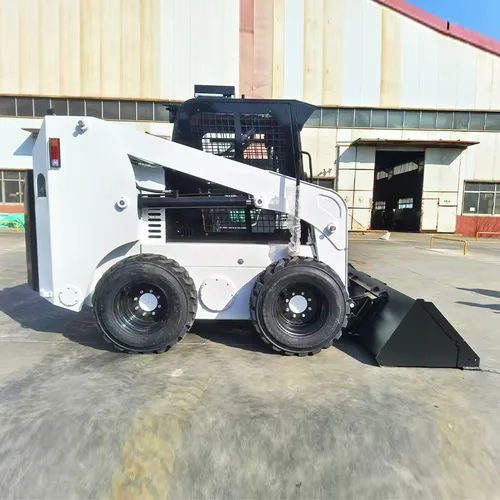 Seated Operation Skid Steer Loader Multifunctional Farm Home Use Mini Loader WithAttachment High Efficiency Skid Steer Loader