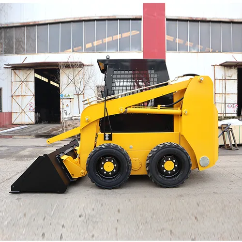 Mini Skid Steer Loader With Powerful Engine Ideal For Narrow Spaces Heavy DutyWork Skid Steer Loader Hydraulic Wheel Loaders