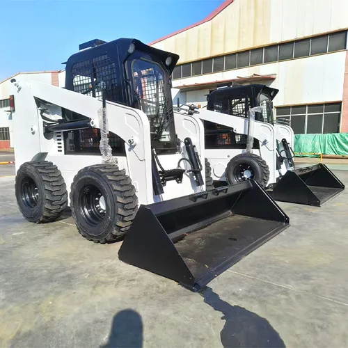 Seated Operation Skid Steer Loader Multifunctional Farm Home Use Mini Loader WithAttachment High Efficiency Skid Steer Loader
