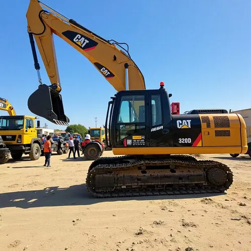 Refurbished/Remanufactured Caterpillar CAT 320D Crawler Excavator 140HP Cat C6.6 Engine 1.0m³ Bucket Capacity