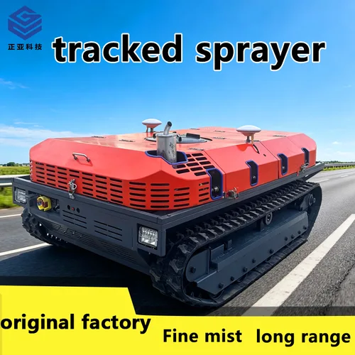 Tracked agricultural sprayer, garden insecticide sprayer, self-propelled orchard weeding and spraying machine