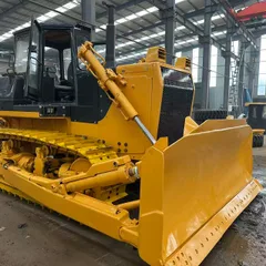 Used Large Crawler Bulldozer with Ripper, Earthmoving & Site Leveling Equipment