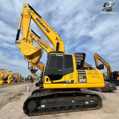 Used Komatsu200 Crawler Excavator