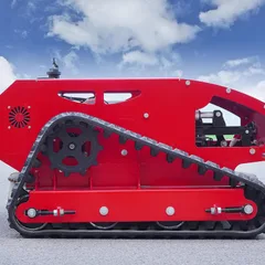 New Lander Mini Crawler Skid Steer Loader Hydraulic Pump Motor PLC Controlled High Productivity Engine High Bearing Gear
