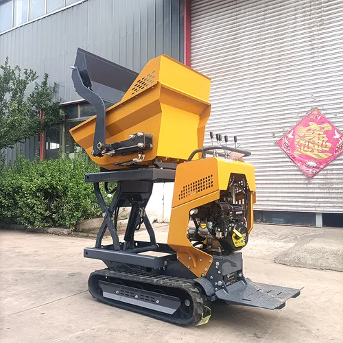 Fast Delivery Mini Crawler Dumper Multifunctional Tracked MINI Dumper CustomizeMini Transporter Dump Truck for Construction