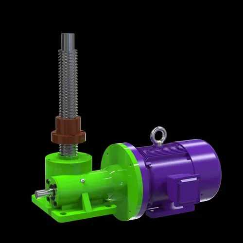 crew Jack, Trapezoidal/Ball Screw Lifter, Self-Locking Lifting Platform for Automation