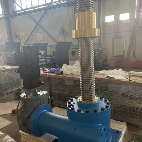 crew Jack, Trapezoidal/Ball Screw Lifter, Self-Locking Lifting Platform for Automation