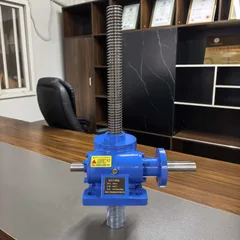 crew Jack, Trapezoidal/Ball Screw Lifter, Self-Locking Lifting Platform for Automation