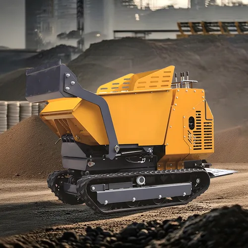 Hot Sale Crawler Mini Dumper Diesel Engine Mini Track Dumper 1000kg Factory PriceHydraulic Mini Dumper For Sale