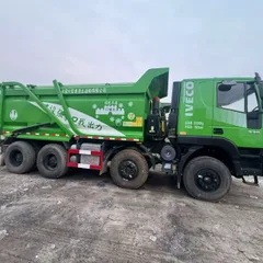 SAIC Hongyan Genlyon C6 5.6m Urban Muck Truck, Shangchai 370HP Euro VI