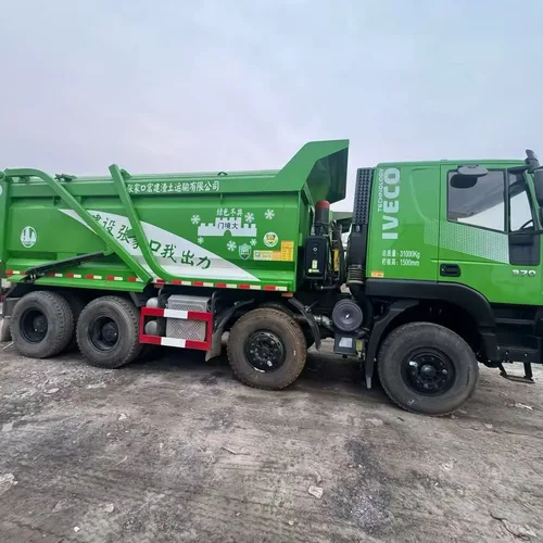 SAIC Hongyan Genlyon C6 5.6m Urban Muck Truck, Shangchai 370HP Euro VI