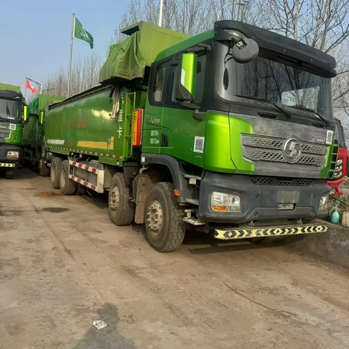 Premium Condition Shacman Dump Truck, Euro VI, Heavy-duty, Unwashed