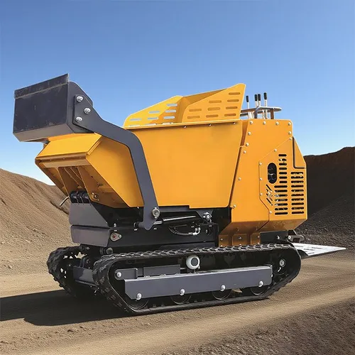 Hot Sale Crawler Mini Dumper Diesel Engine Mini Track Dumper 1000kg Factory PriceHydraulic Mini Dumper For Sale