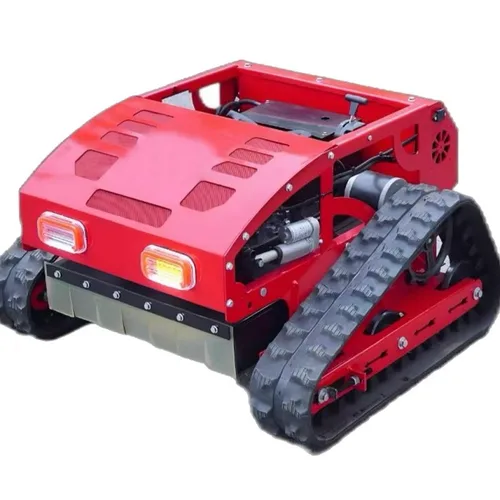 Industrial Small Crawler Lawn Mower Grass Box Cordless 2-Stroke Single Cylinder Diesel Engine Self Propelled