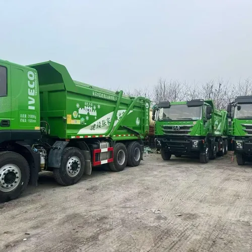SAIC Hongyan Genlyon C6 5.6m Urban Muck Truck, Shangchai 370HP Euro VI